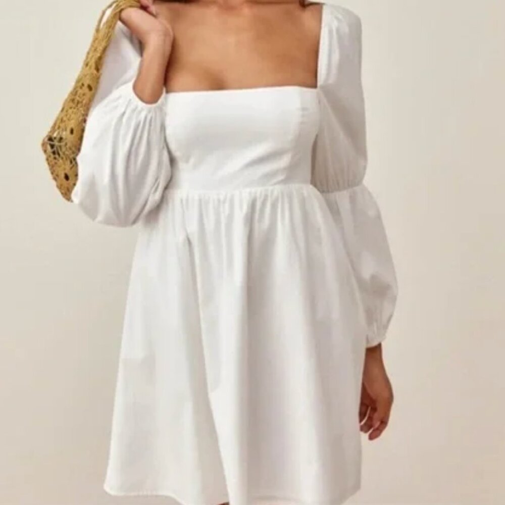 Reformation Michaela Dress - White